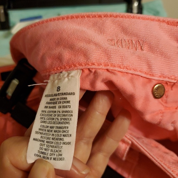 American Eagle Outfitters pink ripped Jeans 8 - Picture 7 of 7